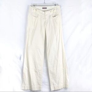 𝅺new-just Sweet J-Lo Brand Creme Linen Flare Pants